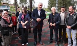 Meşeli Mahallesine modern park