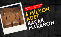 Sakarya'da 6 milyonluk kaçak makaron operasyonu!