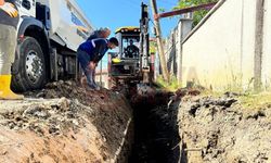 Türkoğlu Caddesi’ne yeni yağmur suyu hattı