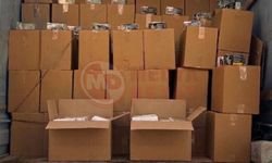 6 milyonluk kaçak makaron operasyonu!