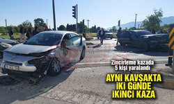 Zincirleme kazada 5 kişi yaralandı!
