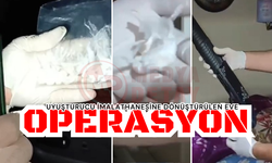 Uyuşturucu imalathanesine dönüştürülen eve operasyon