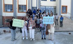 5 Yıldır bitmeyen okul için eylem yaptılar