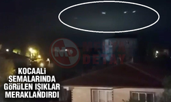 Kocaali semalarında görülen ışıklar meraklandırdı