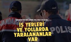Sakarya’da bir günde peş peşe kazalar