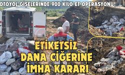 Otoyol gişelerinde 900 kilo et operasyonu!