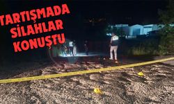 İki grup arasındaki tartışmada silahlar konuştu