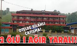 Otelde silahlı çatışma!