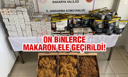 On binlerce makaron ele geçirildi!