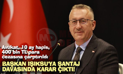 Başkan Işıksu'ya şantaj davasında karar çıktı!