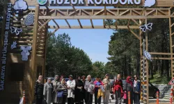Sakarya YADEM yaşlıları Huzur Koridoru'nda