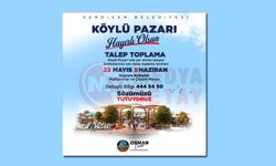 Köylü Pazarı için talep toplama süreci başladı