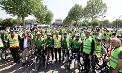 Pedallar farkındalık için çevrildi