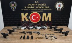 Sakarya’da silah kaçakçılığı operasyonu