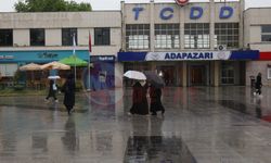 Etkili olan yağmur zor anlar yaşattı