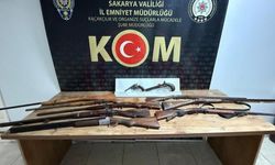 Sakarya'da silah kaçakçılığı operasyonu