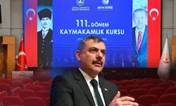 Bakan Çiftçi'den 111. dönem Kaymakam adaylarına tecrübe paylaşımı
