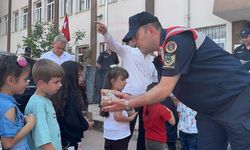 Jandarmadan miniklere çevre bilinci eğitimi