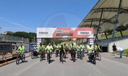 Dünya Bisiklet Günü’nde sağlıklı yaşam için pedal çevirdiler