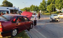Kafa kafaya çarpıştılar! 1 Yaralı