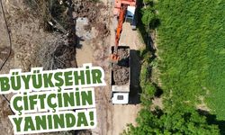 Büyükşehir çiftçinin her adımda yanında