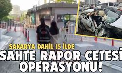 Gerçeğe aykırı ekspertiz raporu düzenleyen çeteye operasyon
