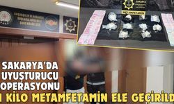 1 KİLO METAMFETAMİN ELE GEÇİRİLDİ