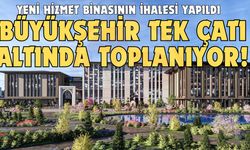 Yeni hizmet binasının ihalesi yapıldı