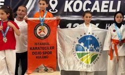 Minik yıldızlar Kocaeli’den 19 madalya ile döndü