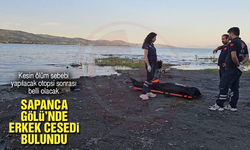 Sapanca Gölü'nde erkek cesedi bulundu