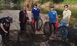 Melen Çayı'nda kaçak av araçlarına ortak denetim