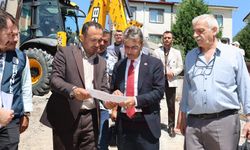 Başkan Dinç çalışmaları yerinde inceledi