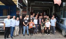 Başkan Dinç Modern Sanayi esnafıyla buluştu
