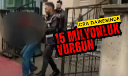 İcra dairesinde 15 milyonluk vurgun