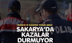 Trafikte ve sanayide yoğun mesai