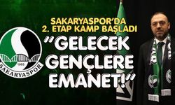 Sakaryaspor’da 2. etap kamp başladı