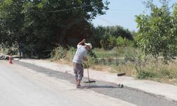 Kumbaşı Mahallesi'nde yol bakım çalışmaları sürüyor