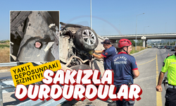 Yakıt deposundaki sızıntıyı sakızla durdurdular