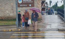 Şehirde sağanak etkili oluyor