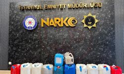 339 kilogram sıvı metamfetamin ele geçirildi!