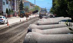 12 kilometrelik altyapı mesaisi hız kazandı
