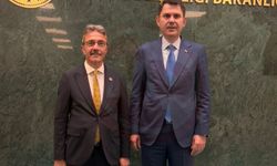 Başkan Şenol Dinç, Bakan Murat Kurum’u ziyaret etti