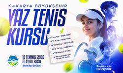 Yaz Spor Okulları’nda tenis kursları başlıyor