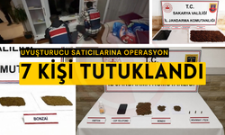 Sakarya’da uyuşturucu satıcılarına operasyon
