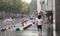Bunaltıcı sıcağa yağmur molası