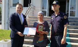 Arsasını jandarmaya bağışladı