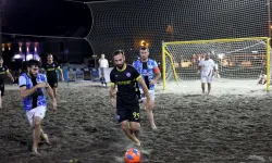 Kocaali Sahili'nde futbol şöleni