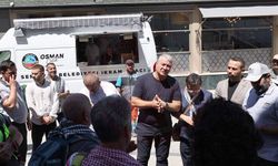 Başkan Çelik'ten Filistin Konvoyuna ziyaret
