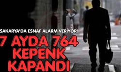 7 ayda 764 kepenk kapandı