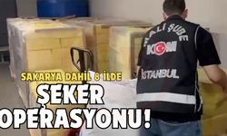 "Şeker Soruşturması"nda 8 ilde 26 adrese operasyon
